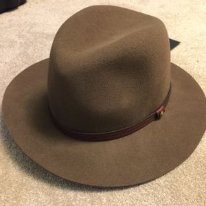 Rag and Bone Pecan Brown Fedora